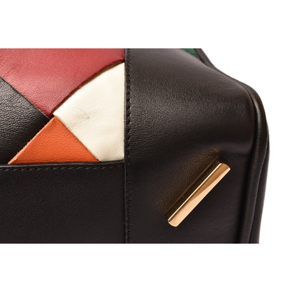 Loewe Handbag Amazona 75 Large Multicolor Black - Picture 10 of 11